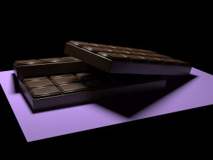 chocolate bar Modello 3D