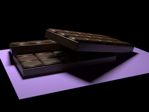 chocolate bar 3D Model