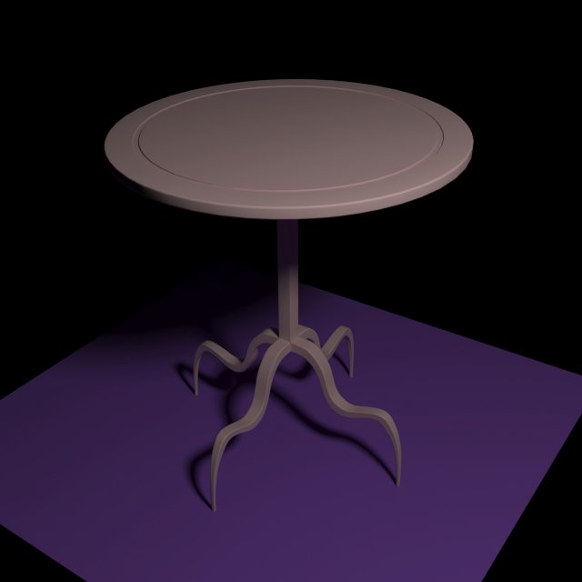 table Modelo 3D .c4d .max .obj .3ds .fbx .stl .blend 