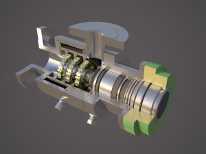 disper Modello 3D