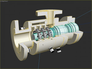 disper Modello 3D