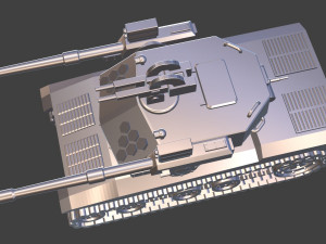 tank 3d print 3D 프린트 모델