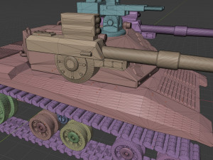 tank 3d print 3D 프린트 모델