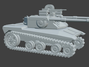 tank 3d print 3D 프린트 모델
