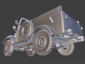 gaz69 3d print stl Modello di stampa 3D