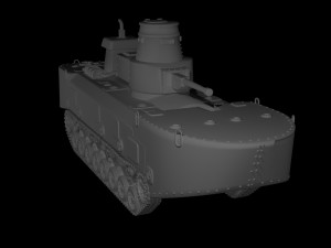 ka-chi tank 3D Baskı Modeli