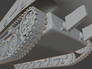ka-chi tank 3D Baskı Modeli