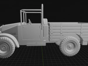 morriscs8 camión retro Modelo de impresión 3D