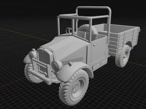 morriscs8 truck retro 3D Print Model