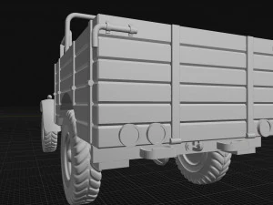 morriscs8 truck retro 3D Print Model