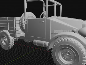 morriscs8 truck retro 3D-Druckmodell