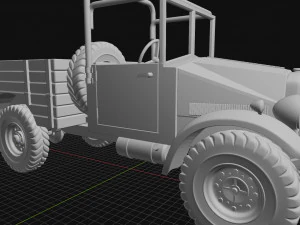 morriscs8 truck retro 3D Print Model