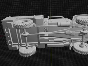 morriscs8 truck retro 3D-Druckmodell