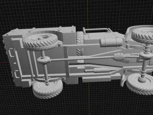 morriscs8 truck retro 3D Print Model