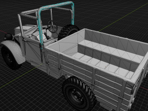 morriscs8 truck retro 3D-Druckmodell