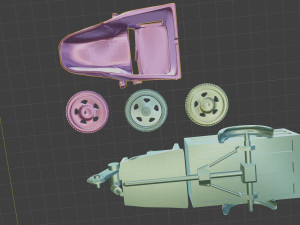 tempo dreirad 3d print 3D Принт Модель