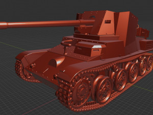toldi mod 3d print tank Model Cetak 3D