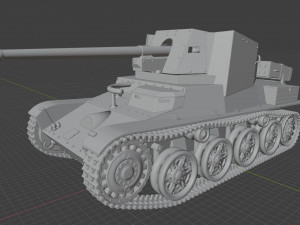 toldi mod 3d print tank Model Cetak 3D