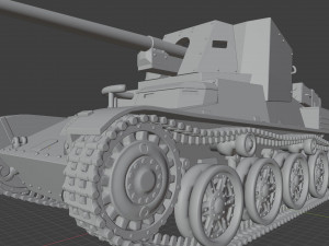 toldi mod 3d print tank Model Cetak 3D