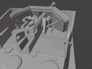 toldi mod 3d print tank Model Cetak 3D