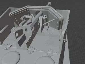toldi mod 3d print tank 3D Print Model