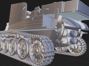 toldi mod 3d print tank 3D Print Model