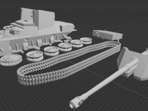 toldi mod 3d print tank 3D Print Model