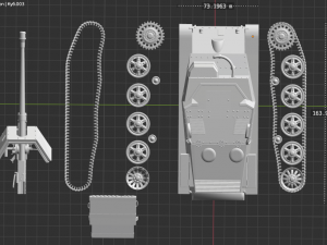 toldi mod 3d print tank Model Cetak 3D