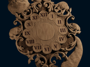 clock for cnc 3D 打印模型