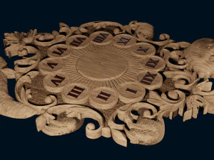 clock for cnc 3D Print Model