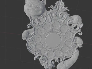 clock for cnc 3D Print Model