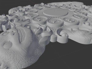 clock for cnc 3D Print Model