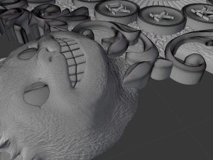 clock for cnc 3D Print Model