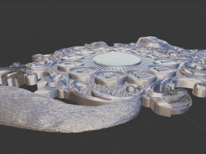 clock for cnc 3D Print Model