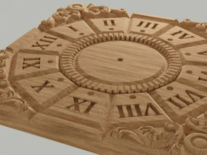 годинник для чпу 3D Принт Модель