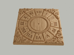 clock for cnc 3D Принт Модель