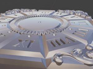 clock for cnc 3D Принт Модель