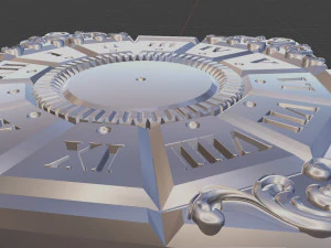 clock for cnc 3D Print Model