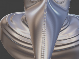 plague mask Modelo de impresión 3D