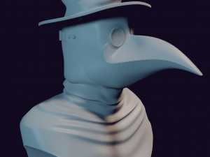 plague mask Modelo de Impressão 3D