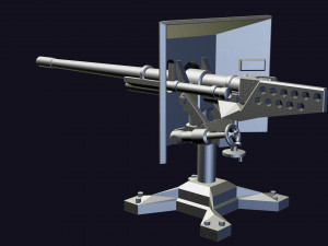 cannon turret 3D-Druckmodell