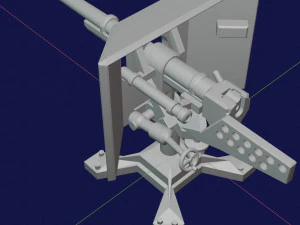 cannon turret 3D Print Model