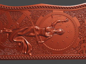 relief 3d cnc backgammon 3D Принт Модель