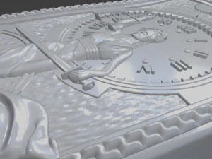 relief 3d cnc backgammon 3D Print Model