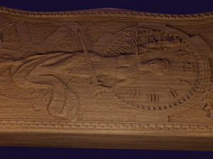 relief 3d cnc backgammon 3D Print Model