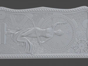 relief 3d cnc backgammon 3D Print Model