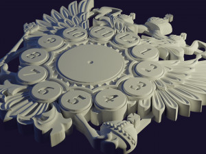 clock for 3d cnc 3D Print Model