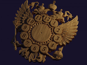 clock for 3d cnc 3D Print Model