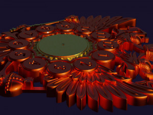 clock for 3d cnc 3D Print Model
