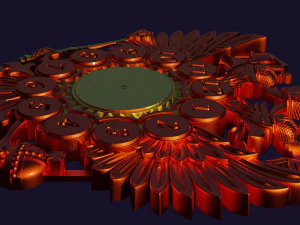 годинник для 3d cnc 3D Принт Модель